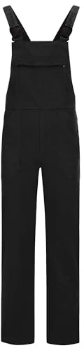 BWOLF Anax Salopette de Travail en Coton pour Homme, Noir, XL