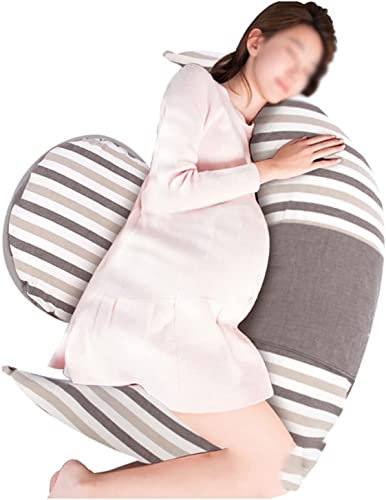 Zoned Design Schwangerschaftskissen Moon Full mit waschbarem Bezug – 80–85 cm Schwangerschaftskissen