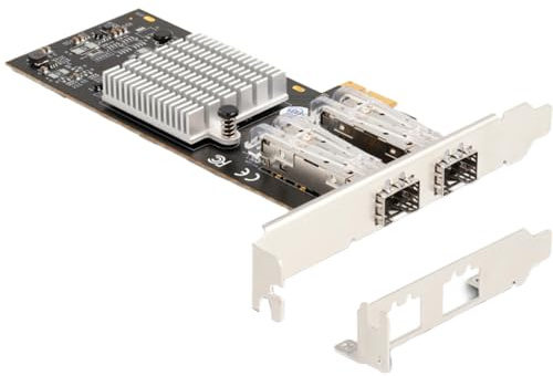 Delock Pci Express X1 Karte Zu 2 X Sfp Slot Gigabit Lan I350 (88336)
