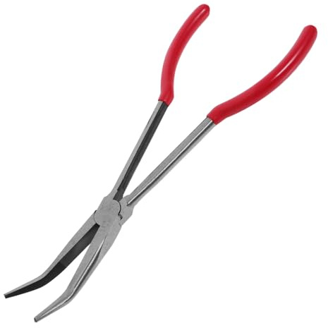 LOLIPPYY Pinze per Gioielli con Becchi Piegati: Mini Pinze Precisione per Piegare I Fili A 45, Strumenti per La Lavorazione Progetti in Metallo, Forniture per La
