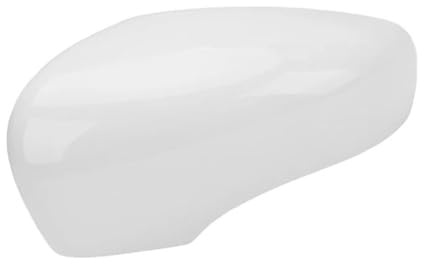 Extérieur Coque De Rétroviseur Pour Clio 4 Pour Mk4 Pour Zoé Pour Captur 2012-2019 Coque De Rétroviseur Noir/blanc Brillant Coques De Rétroviseur(Blanc gauche)