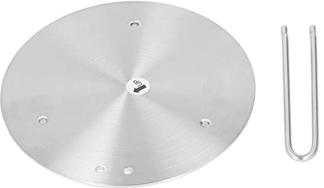Plaque de diffusion de chaleur pour cuisinière à induction en acier inoxydable, répartition uniforme de la chaleur pour cuisinière à gaz, pots en céramique, outil de cuisine (vingt-quatre#)