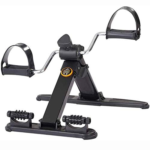 Mini vélo d'appartement pliable LCD – Pédale d'exercice portable, fitness cardio, stepper d'intérieur, machine à pas réglable pour entraînement à domicile
