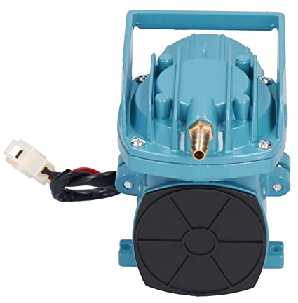 HUSHUI DC 12V 18W Aquarium-Sauerstoffpumpe, Hochdruck-Belüftungssystem für Aquarien und Aquakultur, Aluminiumlegierungsmaterial, 1 Einheit