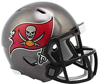 Riddell Speed Pocket Football Helm NFL Tampa Bay Buccaneers