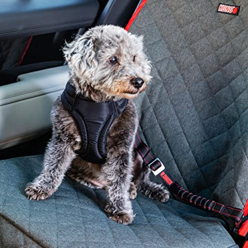KONG Deluxe Swivel Tether,Black/Red Extra Large