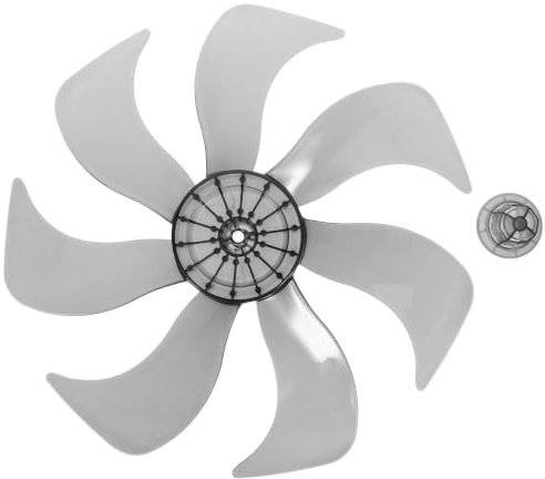 WOONEKY Lüfterblätter Design Ersatzteile Für Tischventilator Und Standventilator Leise Und Langlebig Aus Hochwertigem Kunststoff Für Haushaltslüfter