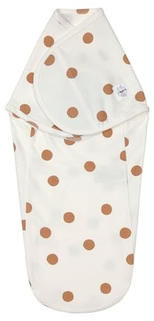 Lässig Pucksack Cozy Swaddle Bag GOTS Big Dots - Milky
