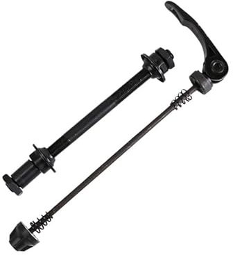 Schnellspanner Rennräder Nabe Hohlachse Spieß Hebel Set MTB Fahrrad Schnellspanner Nabe Vorder-/Hinterachse Haut Werkzeug Radfahren Mittelachse Schnellspanner Fahrrad ( Color : Rear axle and Lever )