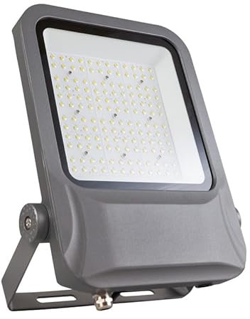 Foco Proyector LED 100W 18000Lm 120º 5000ºK IP65 Driver Moso 100.000H [1916-FL-J-100W-CW] | Greenice