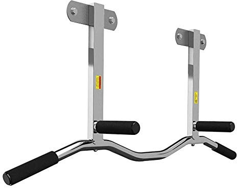 LXWKAI Exercise Equipment - Pullupbar with Shortened Upper Bar and Bonus Suspension Pull Up Bar - Home Gym Accessories and Indoor Fitness Equipment Upper Body Strength, Back, Arm Exercise