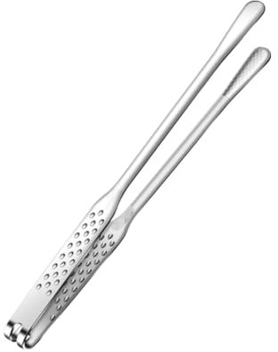 FENGJISUN Kitchen Tongs Cooking Tongs Bbq Tongs Korean BBQ Tongs Stainless Steel Hot Pot Tongs Suitable For Cooking, Portable Kitchenware Kitchen Tongs For Cooking(23cm)
