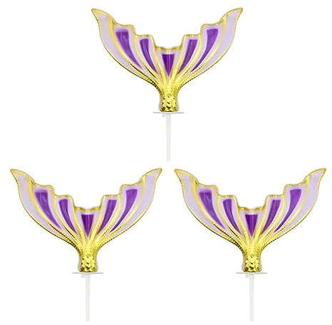 LfrXtra Sirène Fête Gâteau Décor Sirène Queue Queue Gâteau Lit Gâteau Filles Sirène.