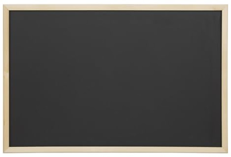 Kreidetafel Naturholzrahmen Kreidetafel zum Aufhängen mit Rahmen 60x40cm Mit Holzrahme