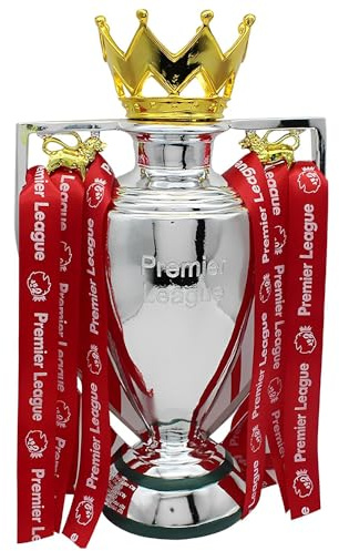 JHRFU Trofeo della English Football League Trofei Premier Champions Decorazione per Bar Ufficio Casa Scrivania Regalo per I Tifosi,77cm/30.3inch