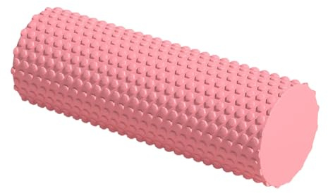 Träningsrulle Skum 30 cm djupgående massagerulle | Träningsrulle av skum för rygg, fot, ben, vader, lår, armar, kropp, muskler, träning, yoga, pilates, gym, hemma, på kontoret