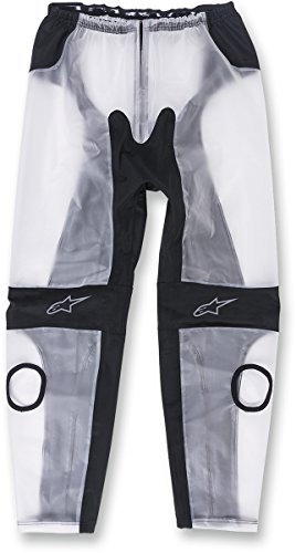 Alpinestars Racing Rain Pants Motorrad Regenhose transparent Regenhose für Herren und Damen Wasserdicht Leichte Winddicht Motorrad Fahrrad Regenbekleidung Größe S
