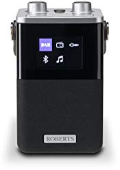 Roberts BlutuneT2 Portable DAB Radio with Two Alarms, Bluetooth Connectivity and Smartphone Charging - Black