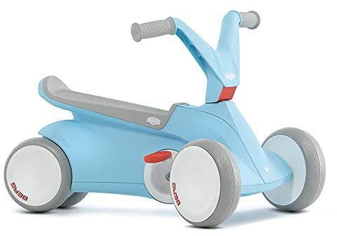 BERG GO2 2in1 Rutschauto Blau | Kinderrutscher & Laufrad ab 1 Jahr | Kinderauto mit ausklappbaren Pedalen | Kinderspielzeug für Kinder ab 10 Monaten