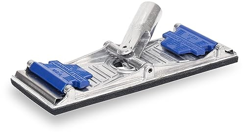 MARSHALLTOWN M28616 Pole Sander – Low‑Profile No‑Slip Swivel Bracket, Lightweight Die‑Cast Aluminium, Foam Rubber Pad, Quick‑Change Clamps – Ideal for Drywall Joint Sanding