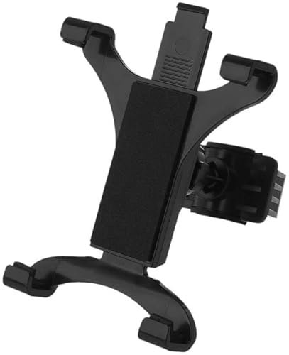 Universal Tablet Halter Fahrrad / Heimtrainer Schwarz bis 11 Zoll