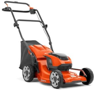 Husqvarna LC 137i Tondeuse à Gazon sans fil - Compacte & légère, idéale pour les petits jardins - Poignée ergonomique, facile à plier et à manœuvrer