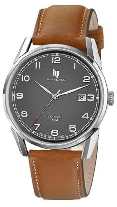 Lip Montre Himalaya 40 mm - Classique - Cadran Noir