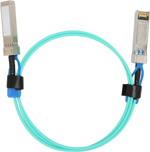 Elfcam® - 20 Mètres Câble Fibre Optique 25Gbit/s OM3 SFP28 à SFP28 AOC Câble,20m