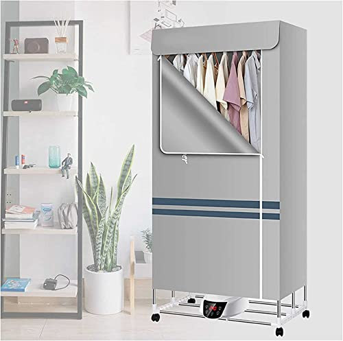 BEABAG Sèche-Linge électrique d'intérieur, Portable, 2/3 étages, Pliable, 1300 W, économie d'énergie (Anion), minuterie Automatique numérique pour la Maison