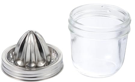 MAGICLULU Manuelle Haushalts-fruchtpresse Aus Edelstahl Ergonomisches Design Für Einfachen Gebrauch Schnell Und Mühelos Zitrusfrüchte Auspressen Für Küche Und Bar