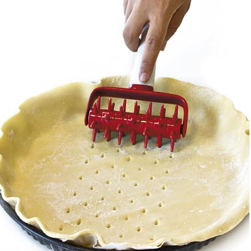 Baking Tools: Pizza, Vent Hole, Needle roll, Dough Sheet, Hole Punch, Needle Wheel, Biscuit, Wheel Needle, 2 pcs