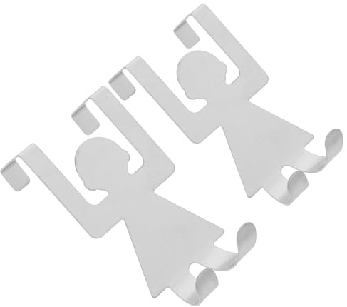iplusmile Türhaken Zum Einhängen 2 Stück Kleiderhaken Für Türen Platzsparender Türhaken Rückseite Für Garderobe Küche Und Büro Einfache Montage Ohne Schrauben