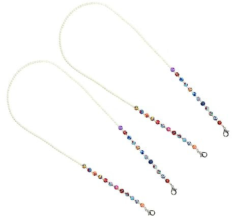 Beaupretty 2stücke Maskenband Mit Anti-verlust-maskenseilen Brillenhaltern Aus Premium-material Für Junge Mädchen Und Erwachsene Zum Aufhängen Von