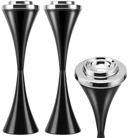 MOERGO 2pcs Standaschenbecher Teleskoprohr Mit Deckel, Stilvoll Für Den Außen- Und Innenbereich. Standaschenbecher Aus Edelstahl, Höhenverstellbarer Aschenbecher Großes Fassungsvermögen