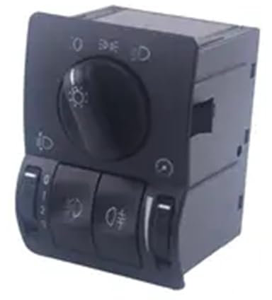 GLILAR Headlamp Fog Lamp Switch Sensor Compatible With OPEL For Zafira 1999 2000 2001 2002 2003 2004 2005 Car Headlight Switch Fog Lamp Main Light Switch Control Accessories 6240097