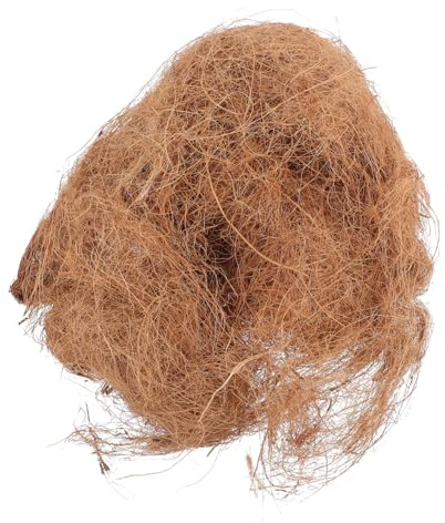 PartyKindom Terriccio di Cocco Tritato per Piante da Interno e Ortaggi, Rivestimento Naturale per Fioriere, 100 G, Ritenzione Idrica Ottimale e Crescita Radici per Giardinaggio Domestico