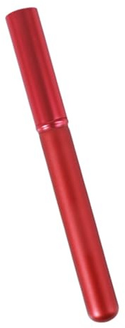 Pincel de Labios Rojo de Fibra Artificial para Corrector y Polvo Suelto | Brocha de Maquillaje Cómoda, Manejo Práctico, Acabado Natural, Uso en Salón Casa