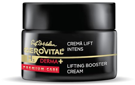 Gerovital H3 Derma+ Premium Care Crema Viso Notte Lifting Antirughe 50 ml | Crema intensamente idratante e rassodante. Aiuta a migliorare fermezza ed elasticità e dona un aspetto più tonico