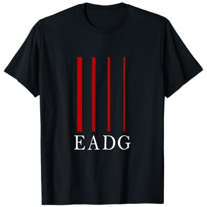 Bassist EADG E-Bass Bassgitarre 4-Saiter T-Shirt