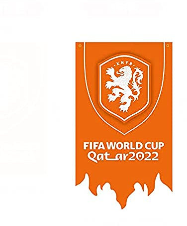 ANACRO WM-Flagge 2022, Niederlande Team Flagge, Niederlande Team Emblem Dekoration Für Party Bar Club Garden Bar Restaurant