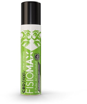 Spray CBD Efecto Frío Fisiomax, 150 ml – Alivio Muscular y Articular Inmediato – Con Árnica, Harpagofito y Mentol Natural