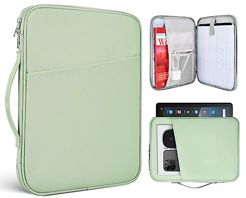 Tablet-Schutzhülle für 22,9-27,9 cm (11 Zoll) Amazon Fire Max 11 Zoll/Fire HD 10 Plus & Fire HD 10 Plus Kids Pro M4 / Air 11 M3 M2 2025 2024/iPad 11. Tablet-Tragetasche, Grün