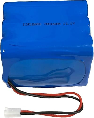 Batería De Repuesto De Iones De Litio 18650 86 58Wh De 11.1 V. 7800 MAh. 9 Celdas. con Conectores MTA-100 De 2 Pines