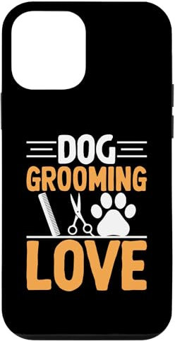 Hülle für iPhone 12 mini Hundepflege Love I Hundefriseur