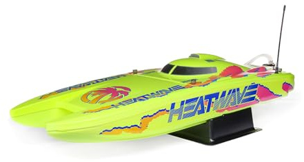 Pro Boat Blackjack 24 V2 Catamaran Brushless Heat Wave Visual RTR PRB08049T1