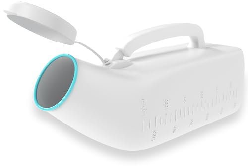 ZENO Urine Bottles Male | Urine Bottle | Urinal Bottles for Men | Pee Bottle for Men | Large Urine Bottle with Leak Proof Lid | Portable Pee Bottle | Easy to Use | 1200ml