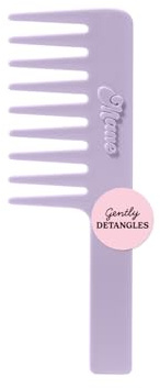 Mane Wide Tooth Comb - Detangling Comb Designed to Minimize Hair Breakage & Hair Loss - Suitable for All Hair Types & Textures - Use in Shower to Evenly Distribute Product
