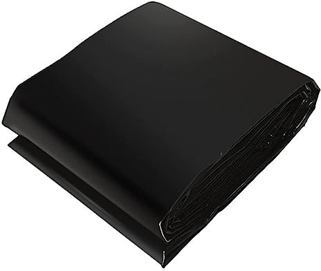 OFFSCH Rivestimento per Laghetto in Hdpe Sottofondo per Laghetto Esterno Blocco Terreno Piccolo 250 Cm X 300 Cm per Pesci