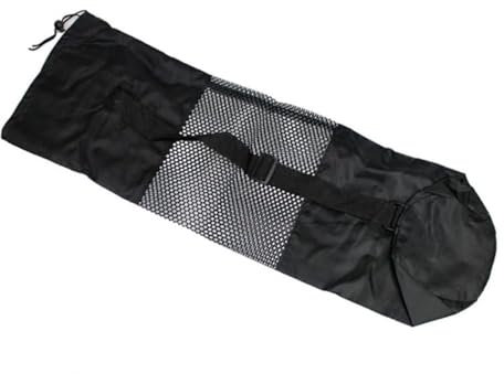 ZYAGH Pilates Matte Tasche Atmungsaktive Yoga-Matten-Tasche, Verstellbarer Riemen, Mesh-Yoga-Sporttasche, Organizer, Stretching, Bauchmuskeln, Sporttaschen FüR Frauen Und MäNner(70x30cm)