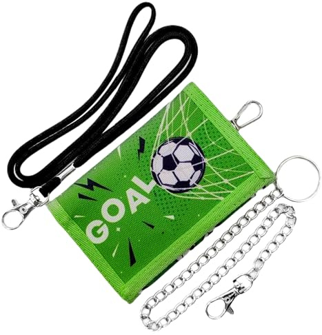Cartera Niño, Monedero Niño Niñas, Billetera Triple con Ranuras para Tarjetas y cordón, Carteras de Dibujos, Billetera Impermeable, para niños Regalos de cumpleaños
